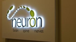 Neuron Backlit Lighted Lobby SIgn